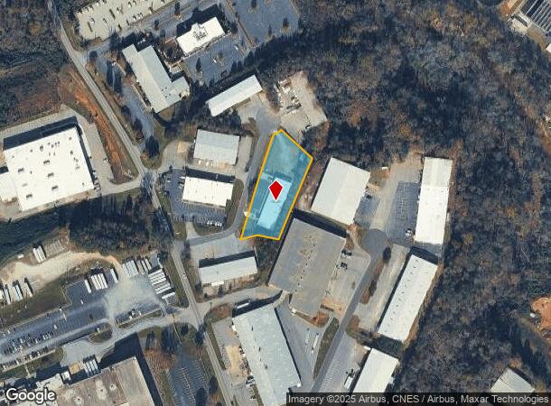  8 Distribution Ct, Greer, SC Parcel Map