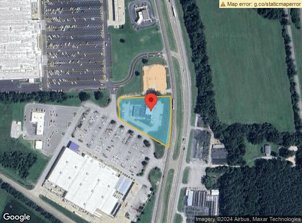  15463 S First St, Milan, TN Parcel Map