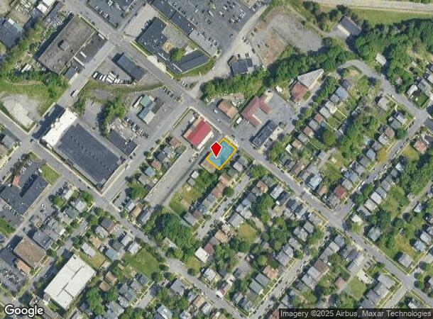  716 Ash St, Scranton, PA Parcel Map