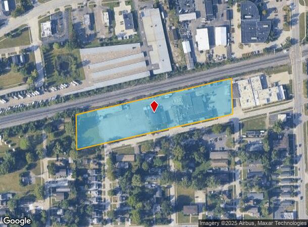 34136 Myrtle St, Wayne, MI Parcel Map