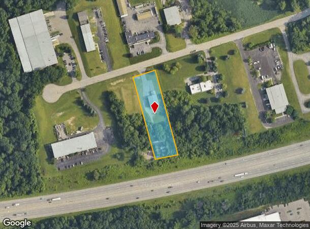  627 S Mansfield St, Ypsilanti, MI Parcel Map