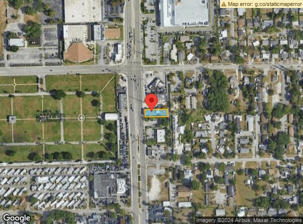  1601 N State Road 7, Hollywood, FL Parcel Map