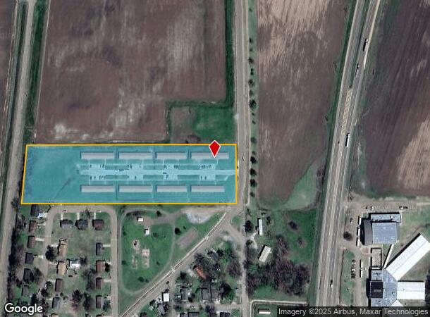  2661 Old Highway 61 N, Tunica, MS Parcel Map
