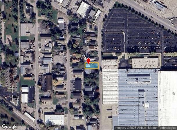  432 S Cherry St, Columbus, IN Parcel Map