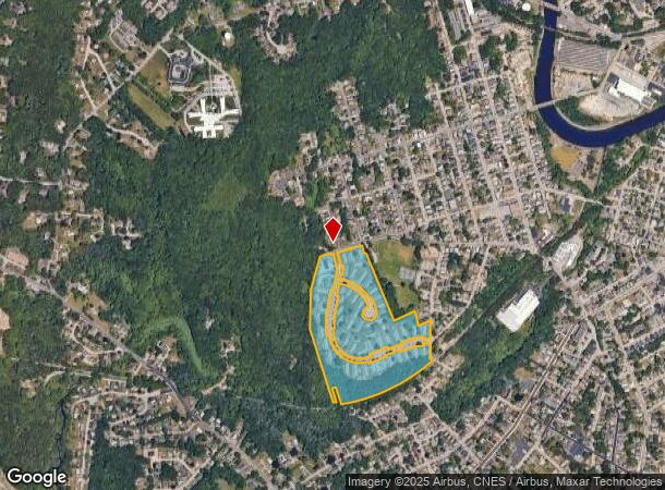  2 Bourdon Blvd, Woonsocket, RI Parcel Map