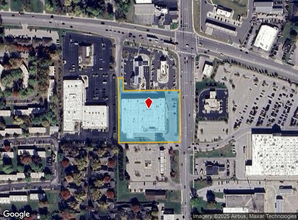  3110 N National Rd, Columbus, IN Parcel Map