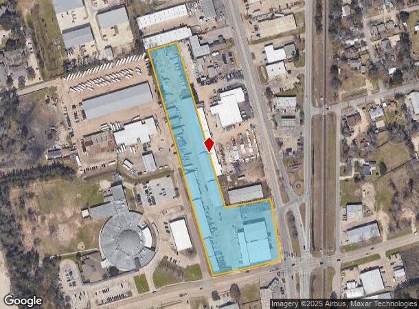 940 S Frazier St, Conroe, TX Parcel Map