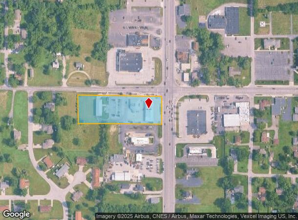  13302 Wicker Ave, Cedar Lake, IN Parcel Map