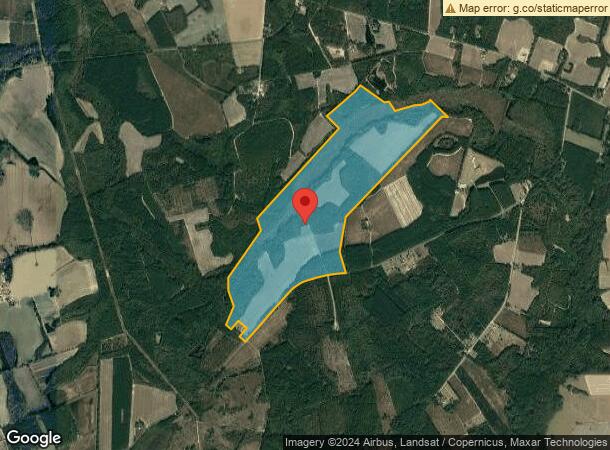  1052 John Penn Rd, Pineland, SC Parcel Map