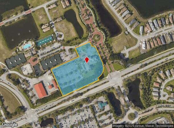 125 Se Via Tesoro, Port Saint Lucie, FL Parcel Map