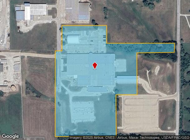  1001 Furnas Dr, Osceola, IA Parcel Map