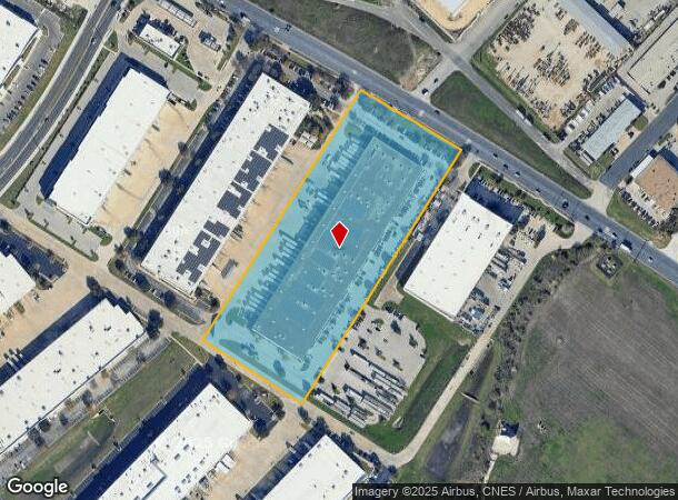  6505 Burleson Rd, Austin, TX Parcel Map