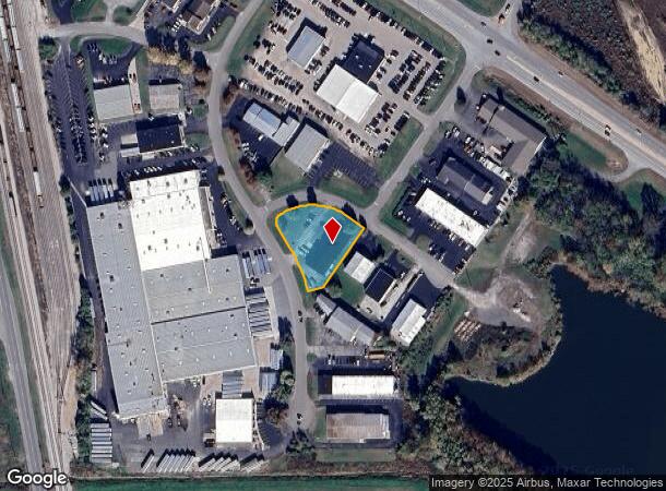  745 Greenway Dr, Columbus, IN Parcel Map