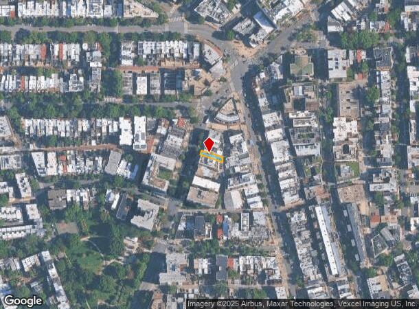  1834 Columbia Rd Nw, Washington, DC Parcel Map