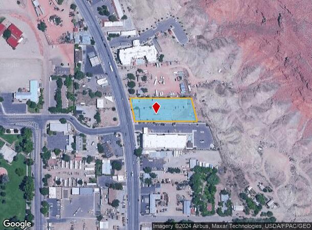  426 N Main St, Moab, UT Parcel Map