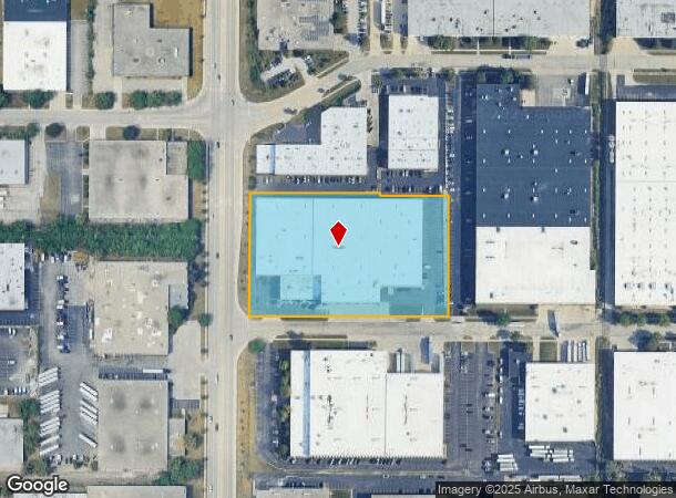  751 N Rohlwing Rd, Itasca, IL Parcel Map