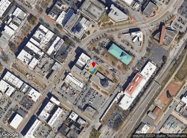  350 Cherry St, Macon, GA Parcel Map