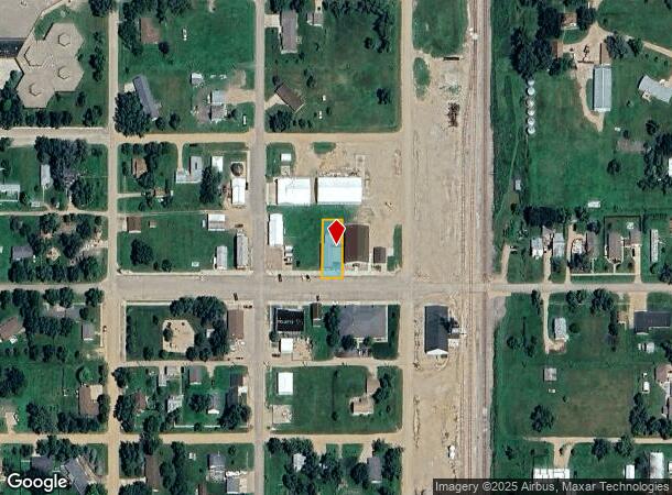  13 W Main St, Mellette, SD Parcel Map