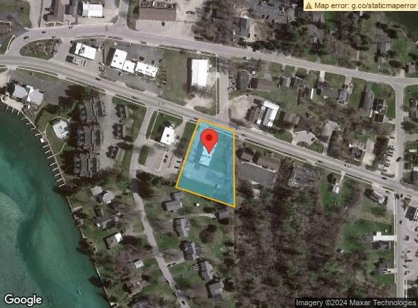  124 Ames St, Elk Rapids, MI Parcel Map