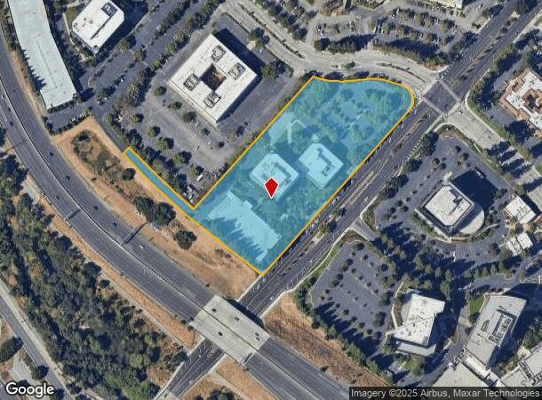  2001 Gateway Pl, San Jose, CA Parcel Map