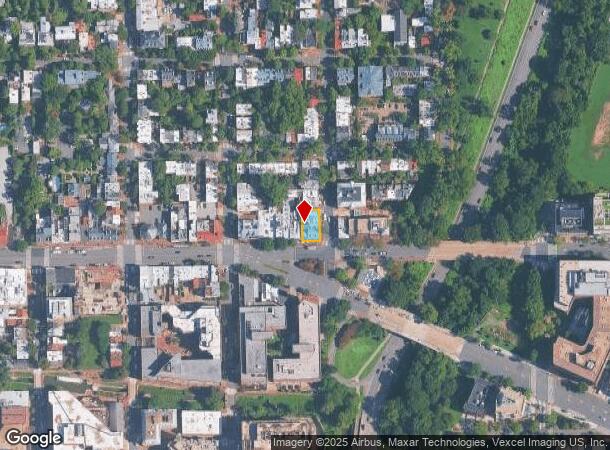  2805 M St Nw, Washington, DC Parcel Map