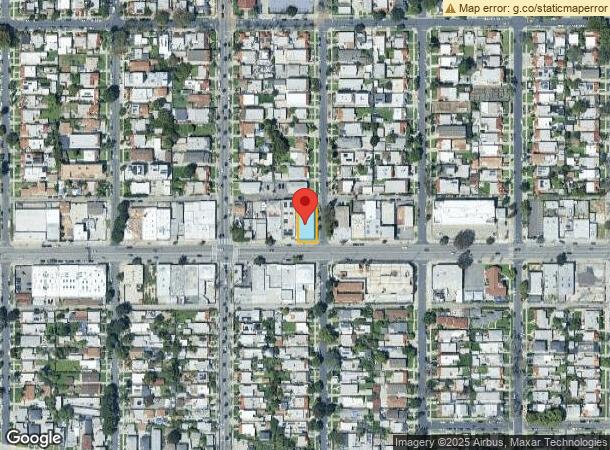  4005 W Jefferson Blvd, Los Angeles, CA Parcel Map