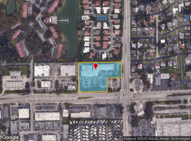  2121 W Oakland Park Blvd, Oakland Park, FL Parcel Map