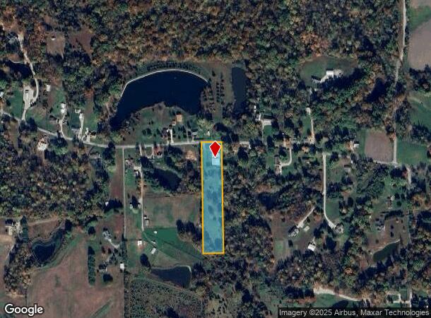  8211 W Georgetown Rd, Columbus, IN Parcel Map