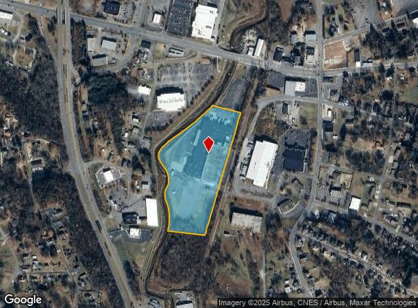  645 W Pine St, Mount Airy, NC Parcel Map