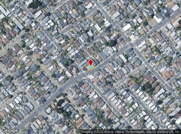  2607 38Th Ave, Oakland, CA Parcel Map