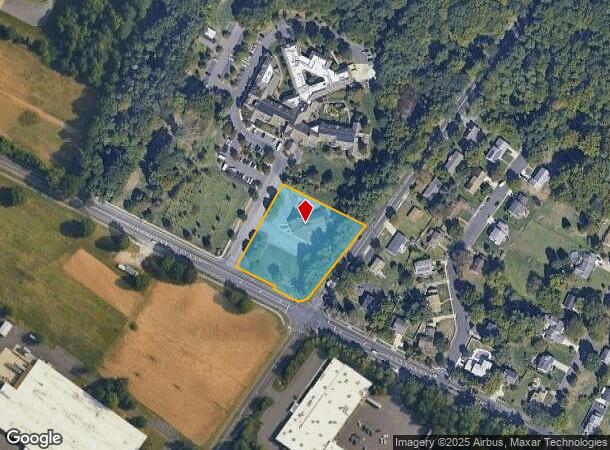  1201 N Church St, Moorestown, NJ Parcel Map