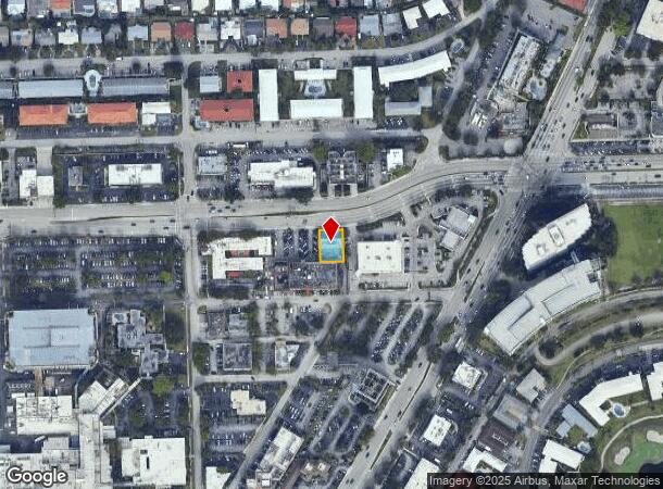  2100 E Commercial Blvd, Fort Lauderdale, FL Parcel Map