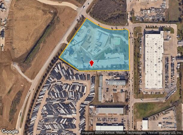  5110 Valley View Ln, Irving, TX Parcel Map