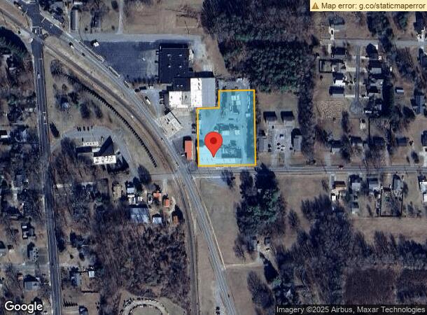  211 E Dameron Ave, Liberty, NC Parcel Map