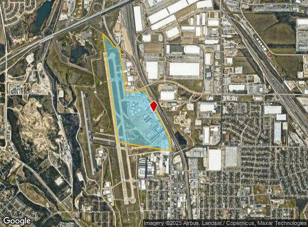 201 American Concourse, Fort Worth, TX Parcel Map