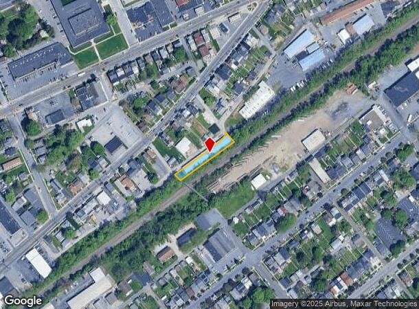 670 Willow Ave, Lemoyne, PA Parcel Map