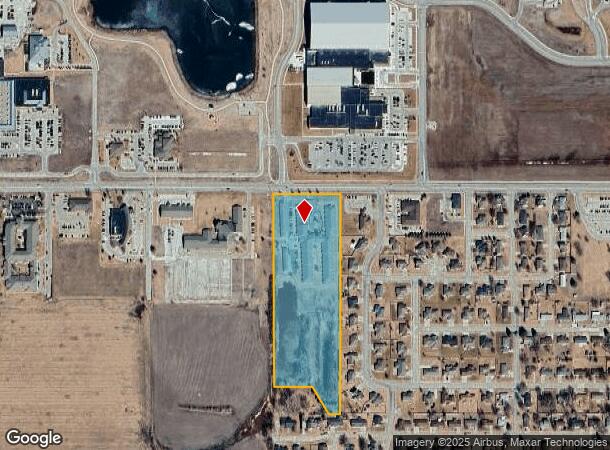 4005 38Th St, Columbus, NE Parcel Map