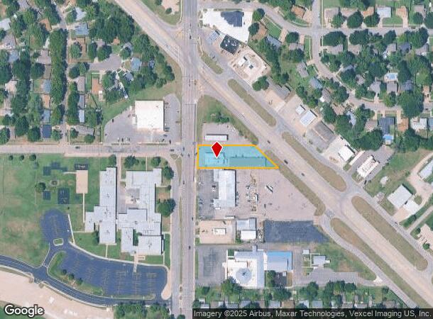 101 E Plaza Ln, Mulvane, KS Parcel Map