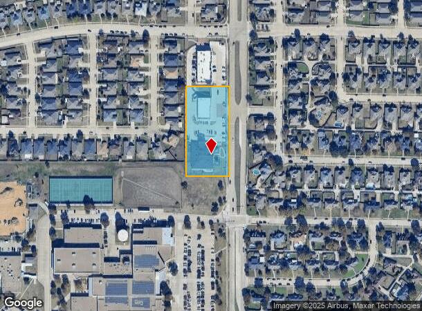 4225 Miles Rd, Sachse, TX Parcel Map