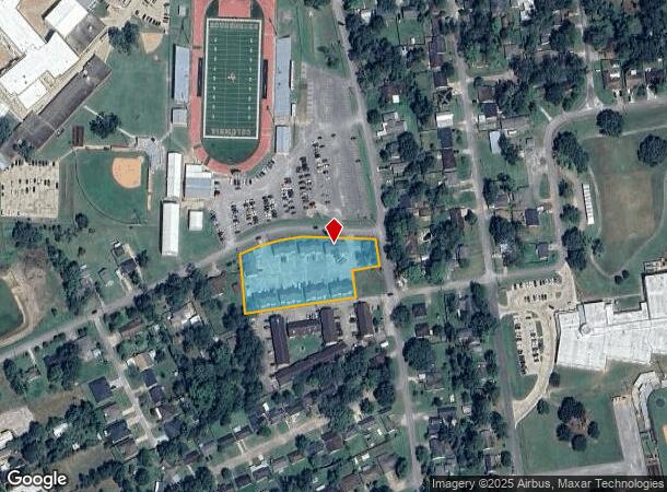 180 W Texaco Ave, West Columbia, TX Parcel Map