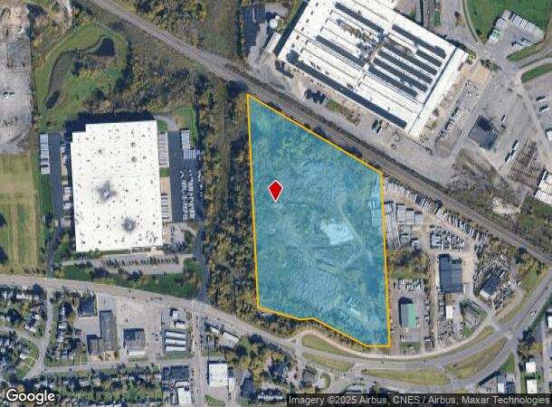  3400 Court St, Syracuse, NY Parcel Map