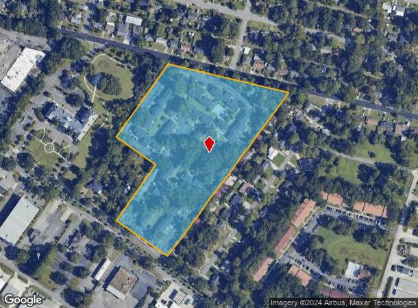  2200 E Victory Dr, Savannah, GA Parcel Map