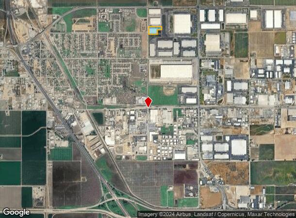  2500 N American St, Visalia, CA Parcel Map