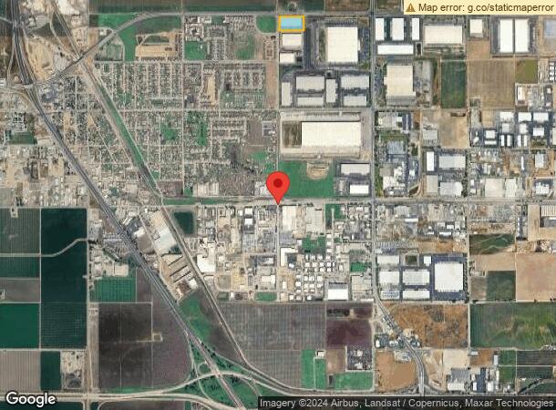  2540 N American St, Visalia, CA Parcel Map