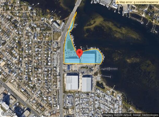  3607 Thomas Dr, Panama City, FL Parcel Map