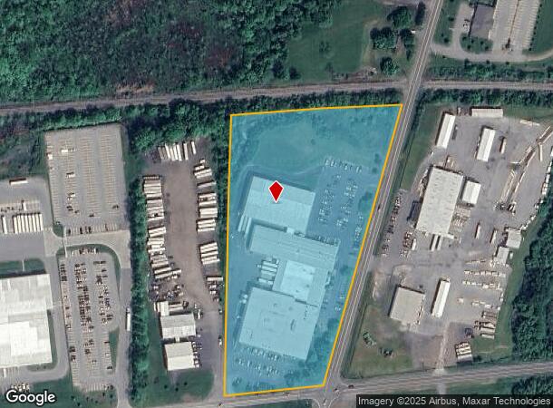  1050 Hook Rd, Farmington, NY Parcel Map