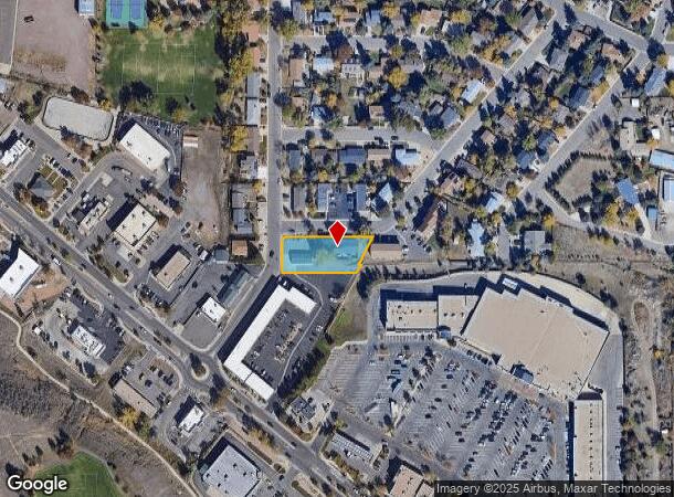 1407 Ulysses St, Golden, CO Parcel Map