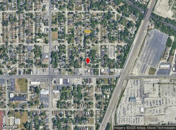  14631 Des Plaines St, Harvey, IL Parcel Map