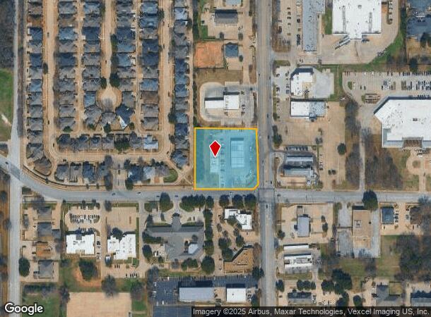  2201 Central Dr, Bedford, TX Parcel Map