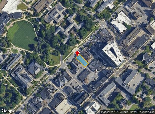 316 E College Ave, State College, PA Parcel Map